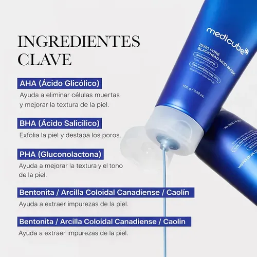 Mascarilla Facial De Arcilla Medicube Zero Pore 100g