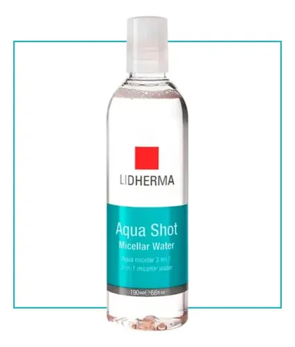 Loción Micelar Aquashot 190ml Lidherma Piel Sensible