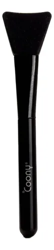Coony Pincel Anti Derrame Silicona Facial Brush Color Negro