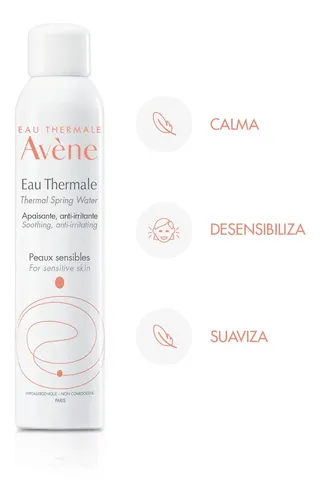 Agua Termal Avène Spray 300ml para piel sensible