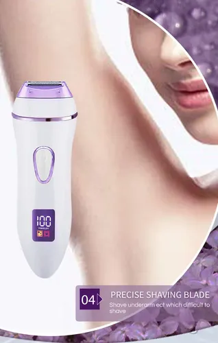 Kit De Depilación Eléctrica 4 En 1 Para Mujer