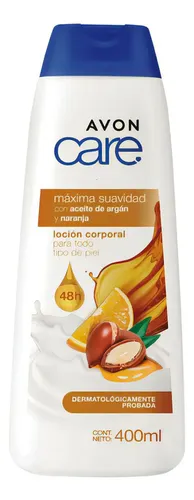 Avon Care Loción Corporal Aceite De Argán Y Naranja 400 Ml