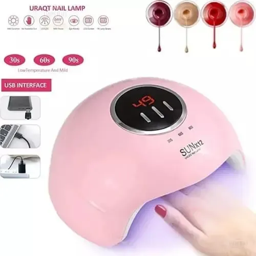 Cabina Uñas Profesional Uv Led 54w Sun X Semi-gel-acrilico