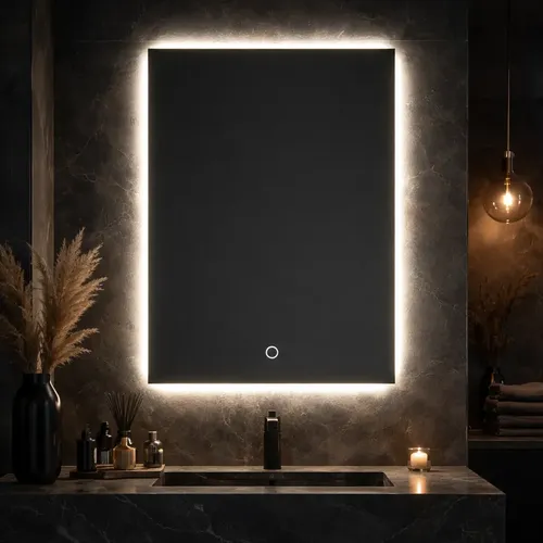 Espejo Led Miramar Ht09 Rectangular 60 Cm X 80 Cm