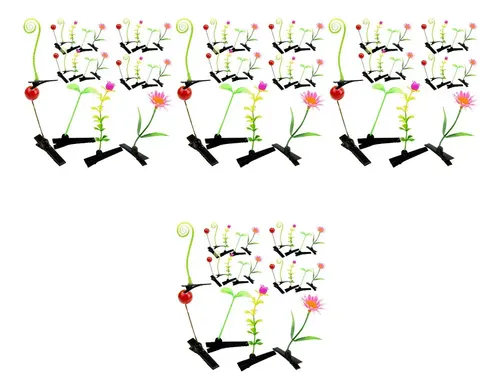 Broches De Pelo For Niñas, 120 Unidades, Con Forma De .