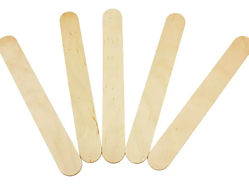 Encerado Con Depresor De Madera Desechable Tongue Ii, 50 Uni