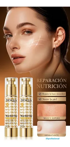 Loción Facial Esencia Pulpa De Arroz Hidratante 60g Bioaqua