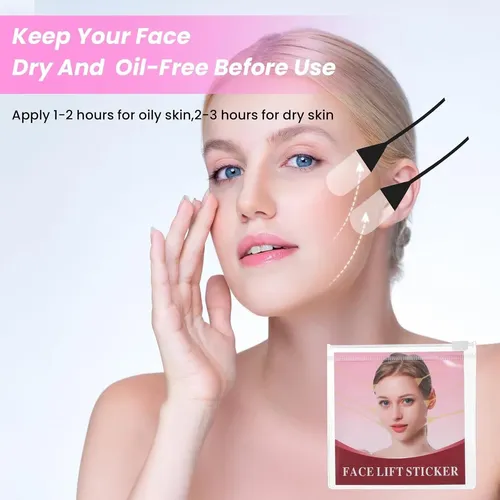 Cinta Lifting Facial Invisible Lloussak 24 Uds