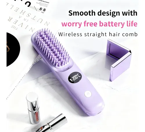 Plancha De Pelo Csjhaeb Inalámbrica Mini 4000mah