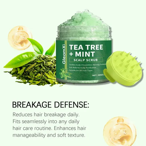 Exfoliante Para El Cuero Cabelludo Con Masajeador