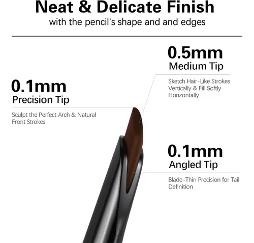Lápiz Para Cejas Maksure Microblading 0.1mm Waterproof
