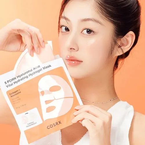 Cosrx 5 Pdrn Hyaluronic Acid Vital Hydrogel Mask 34g X 3 Todo Tipo De Piel