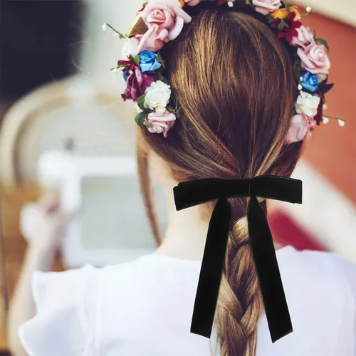 Lazo De Terciopelo Para El Pelo, Bonitos Accesorios De Pelo