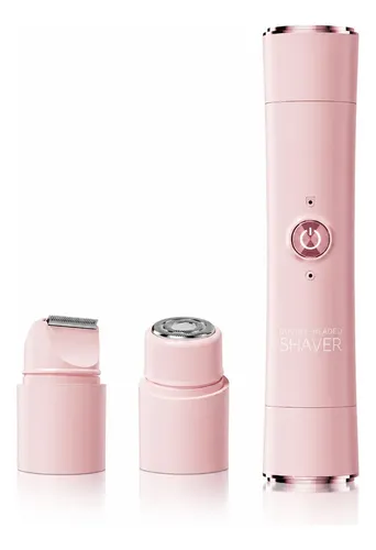 Zqdepiladora Íntima Mujer Rasuradora 2 En 1 Portátilz Pink