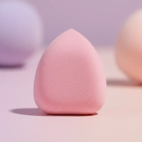 Set X4 Mini Esponja Maquillaje Para Base Líquida Corrector