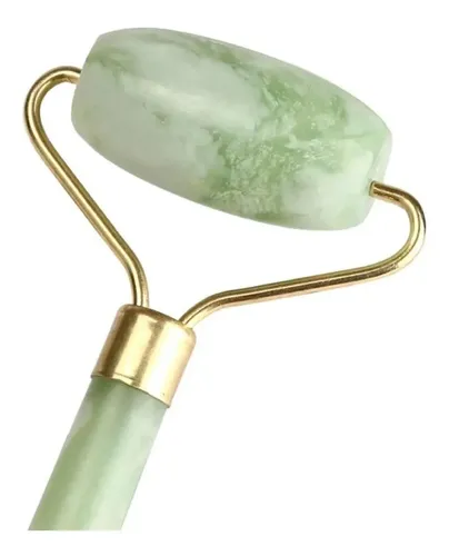 Masajeador Facial Corporal Rodillo Roller Piedra Jade