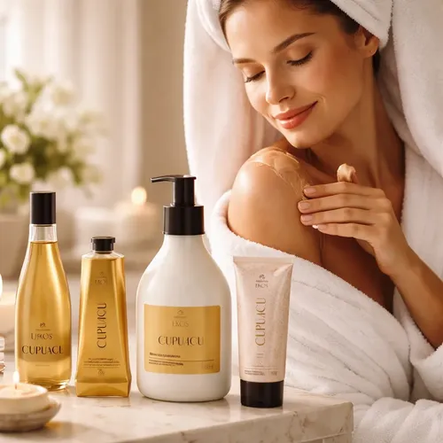 Kit Natura Ekos Cupuacu Frescor Crema Cuerpo Manos Exfoliant