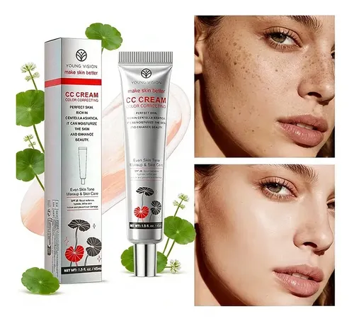 S-mz724 Crema Facial Cc Correctora De Color Hidratante 40ml