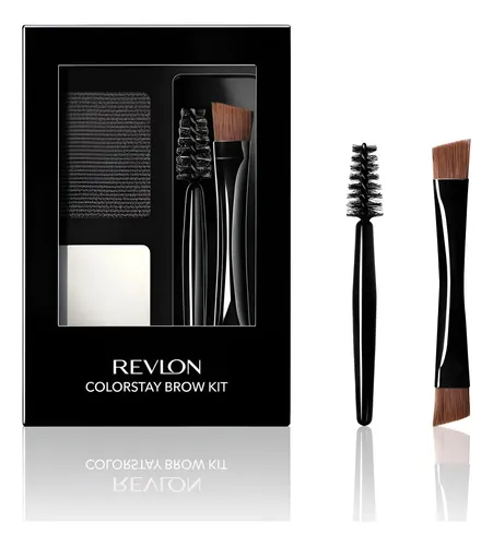 Kit De Cejas Revlon Colorstay Negro Suave 2.27 G