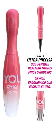 Delineador Liquido Para Ojos Strike Liner Negro You Violetta