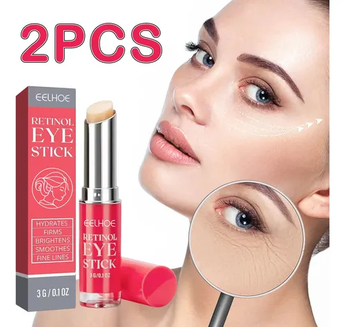 Crema Para Ojos En Barra, Hidratante Y Humectante, 2 Unidade