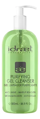 Idraet Purifying Gel Cleanser. Gel Limpieza Piel Grasa 500ml