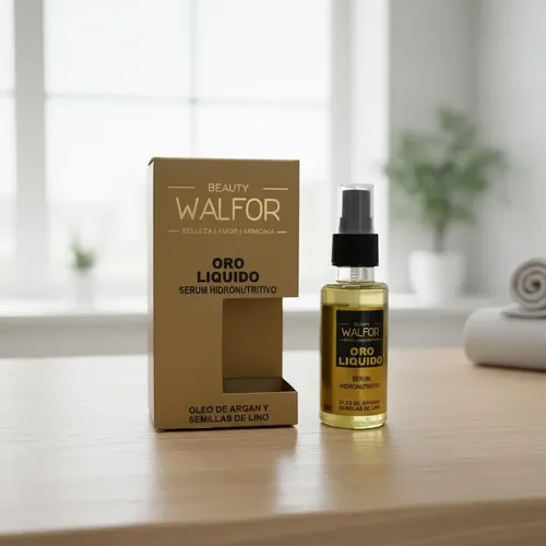 Serum Hidro Nutritivo Beauty Walfor Oro Liquido Argan 50g