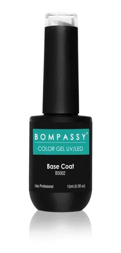 Base Coat Para Esmalte Semipermanente X15 Ml Led Uv Bompassy