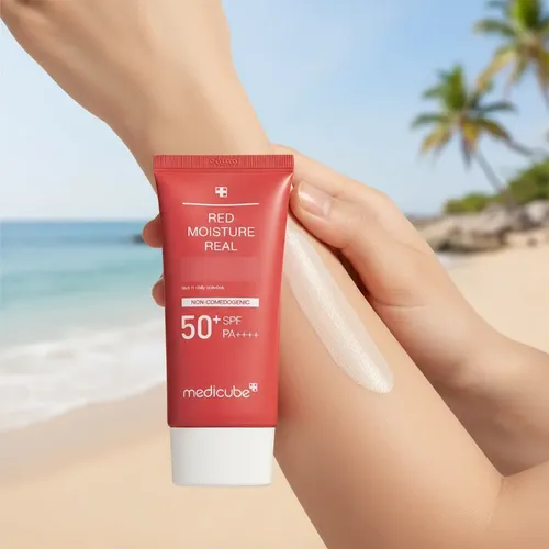 Protector Solar Medicube Red Moisture Real Spf 50+ Pa+++50ml