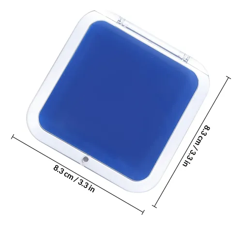 Espejo Compacto, Plegable, Con Aumento De 10 Aumentos, Maqui