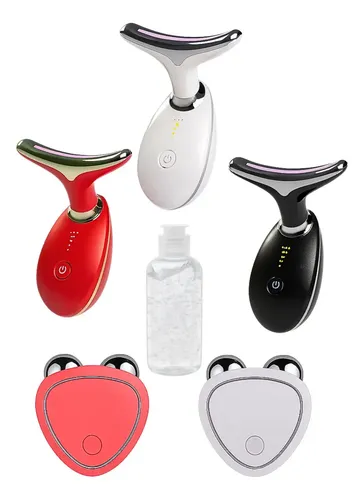 Pack de Masajeadores Faciales Microcorriente RelexTech para Reducir Papada con Gel