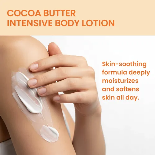 Loción Corporal Intensiva De Manteca De Cacao Himalaya, Paquete D