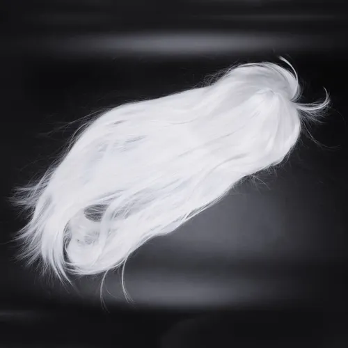 Peluca De Pelo Largo Y Liso De R2premium-anime Para Cosplay, Blanco