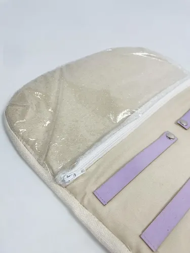 Organizador De Guardado De Accesorios Para El Cabello Color Lila Sirena