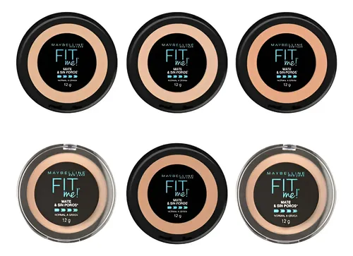 Polvo Compacto Fit Me Matte Piel Normal A Mixta Maybelline