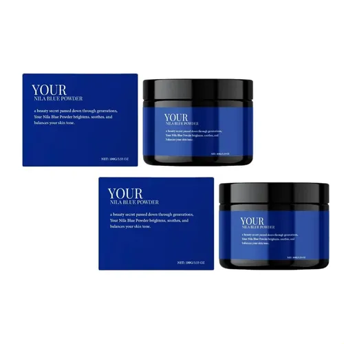 Mascarilla Facial En Polvo Azul Your Nila,arcilla Hidratante