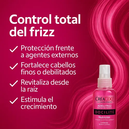 Anti Frizz Docilité Nutricion Protector 24 Hs Termico 100 Ml