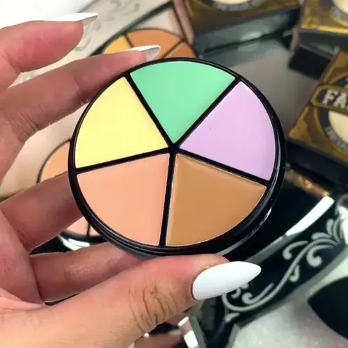 Paleta Correctores Fabulous Concealer Wheel Rude Cosmetics