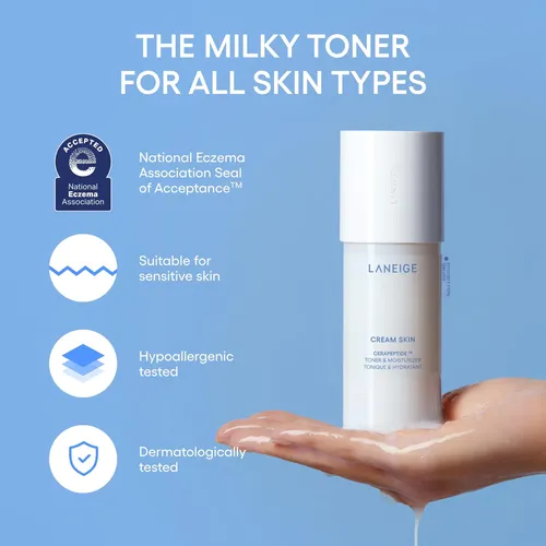 Milky Toner Laneige Cream Skin Ceramide Peptide 80 Ml