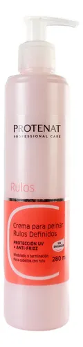 Crema De Peinado Armado Rulos Anti Frizz Protenat
