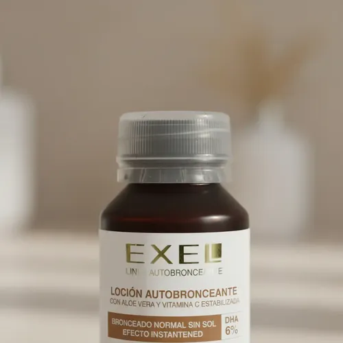Combo Exel Loción Autobronceante Con Y Sin Color X4
