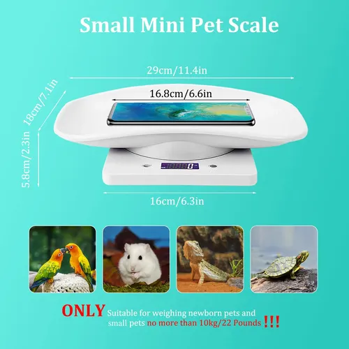 Báscula Digital Pequeña Para Mascotas Lfgkeng Para Animales
