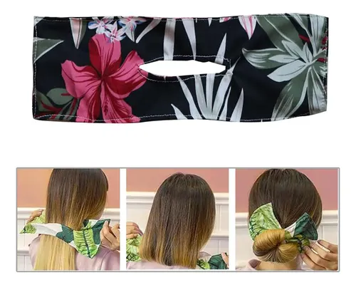 4 Diademas De Alambre Con Estampado De Moño A La Izquierda D