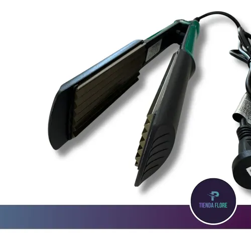 Plancha De Pelo Om Rizador De Cabello Profesional Ancha