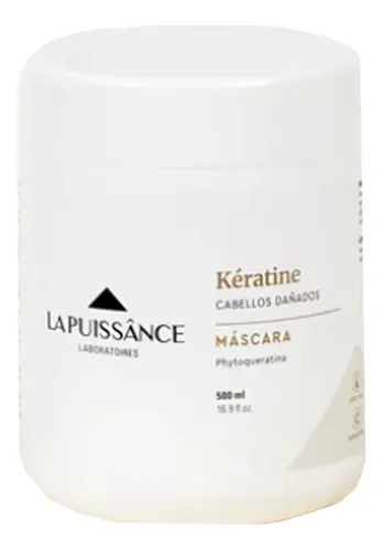 Máscara Capilar La Puissance Keratina Anti Frizz Pelo 500ml