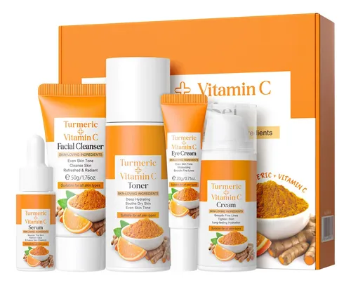 Set Iluminador N C, Kit De 5 Piezas, Crema Facial Para Ojos,