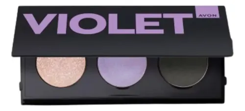 Paleta de sombras de ojos Your Power de Avon, 4,8 g cada tono violeta