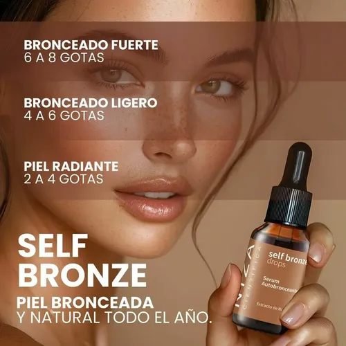 Serum Autobronceante Facial Niza Self Bronze Drops 30g