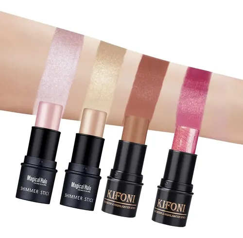 Kit De Iluminador Y Colorete Makeup Contour Stick Sumeitang,