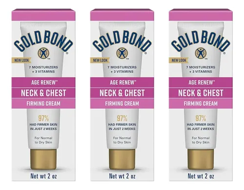 Crema Reafirmante Cuello Y Pecho Gold Bond 3×56.7g